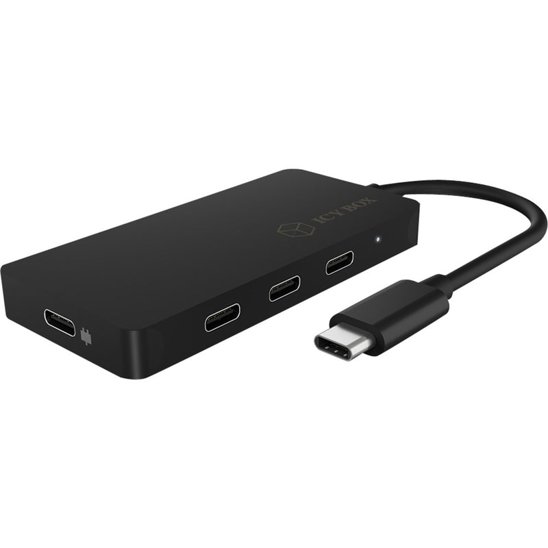 Load image into Gallery viewer, Icy box ib-hub1429-cpd usb-hub (zwart)