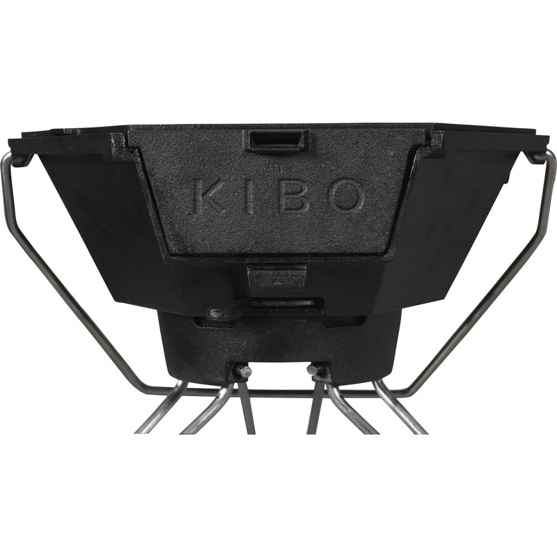 Afbeelding laden in galerijviewer, The windmill kibo grill model 3.0 houtskoolbarbecue (zwart)