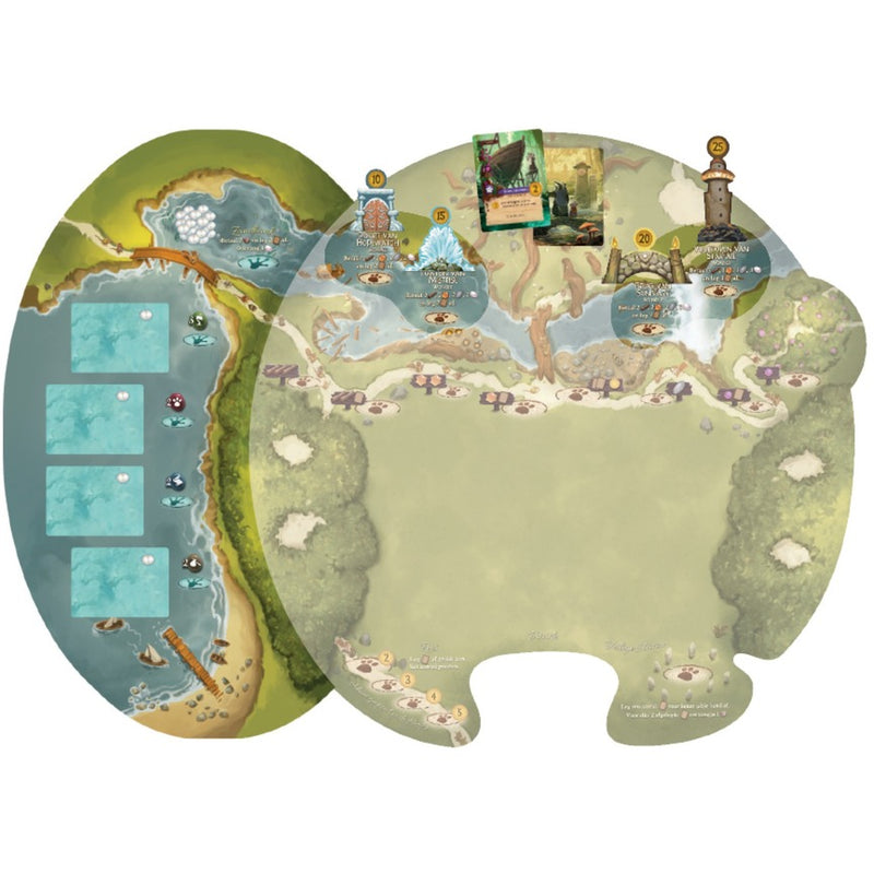 Load image into Gallery viewer, White goblin games everdell: pearlbrook bordspel (nederlands, uitbreiding, 1 - 4 spelers, 60 minuten, vanaf 10 jaar)