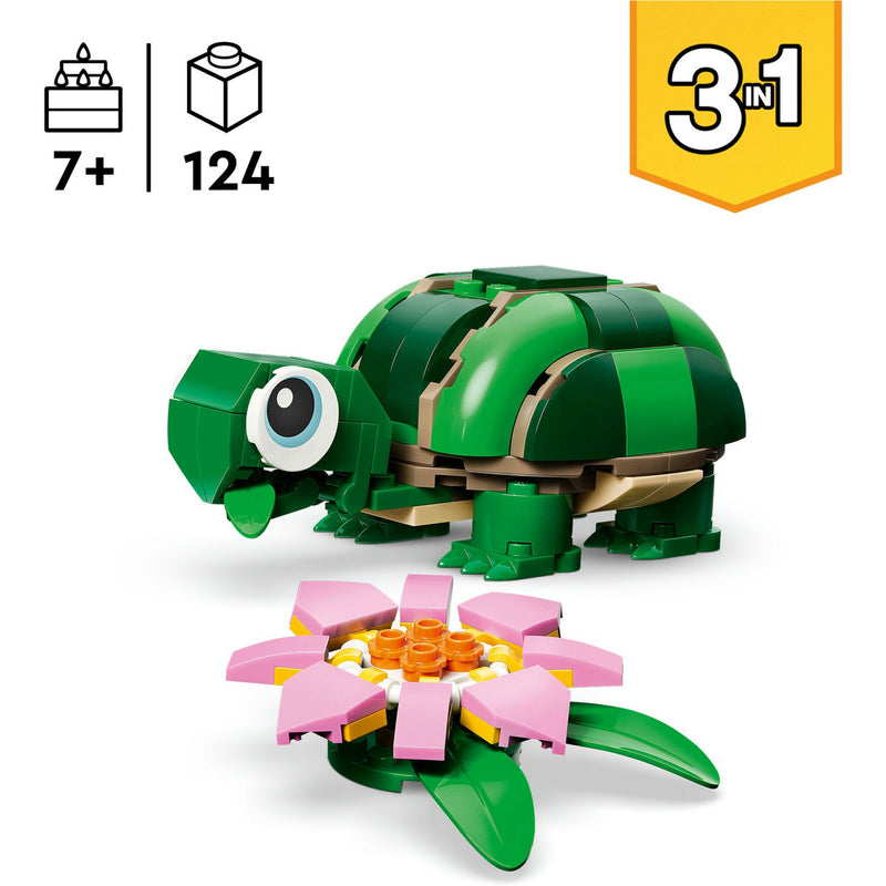 Load image into Gallery viewer, Lego creator 31377 schildpad met waterlelie