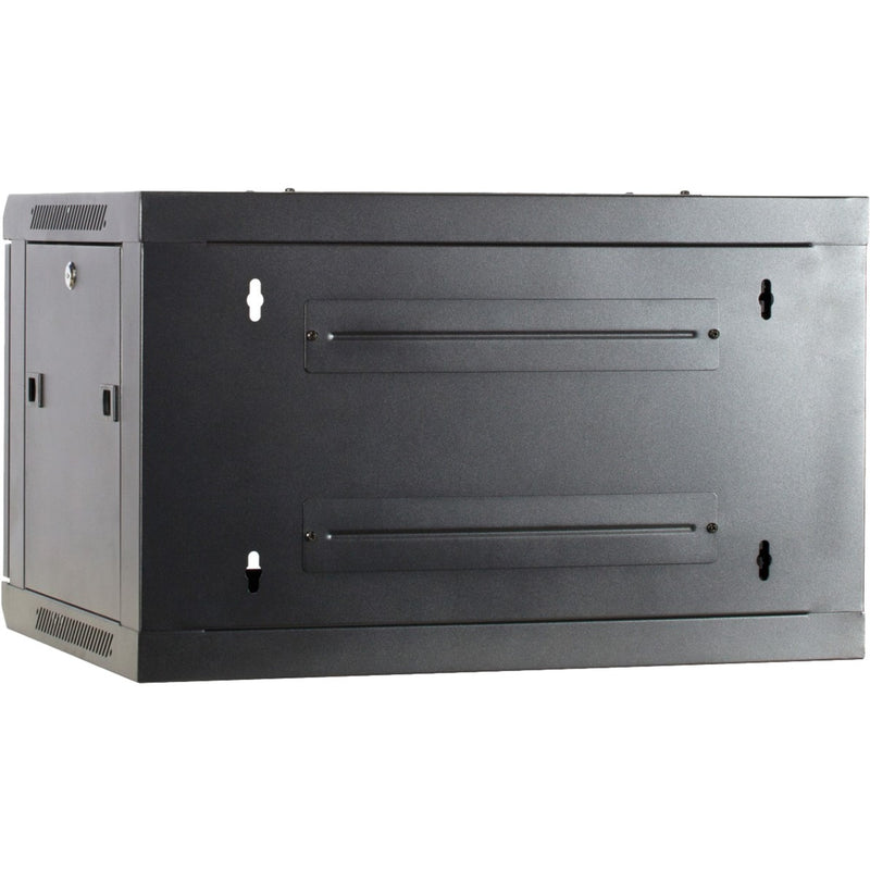 Afbeelding laden in galerijviewer, Dsi 6u wandkast met glazen deur - ds6406 server rack (zwart, 600 x 450 x 368mm)