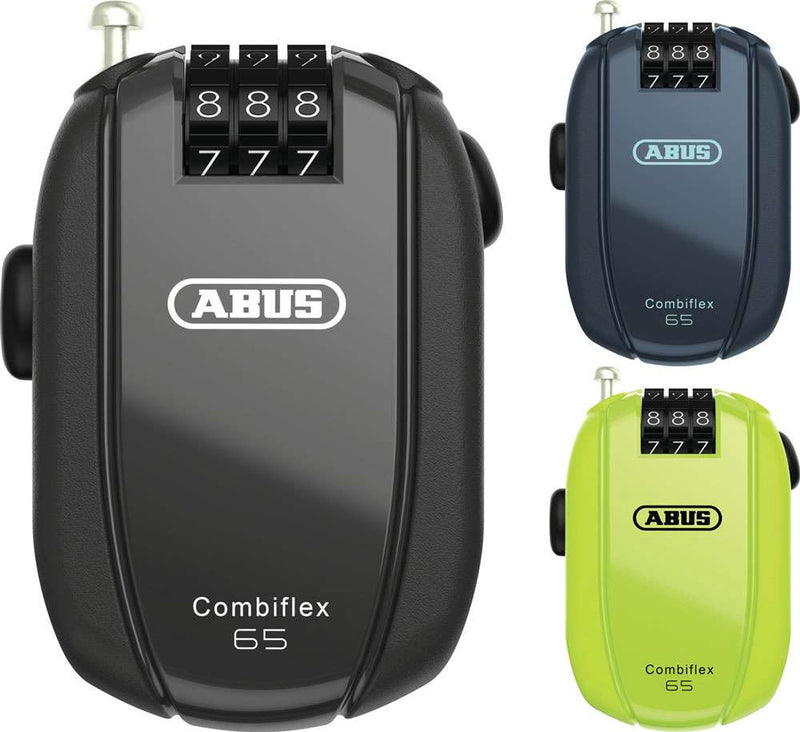 Load image into Gallery viewer, Abus Combiflex StopOver 65 black