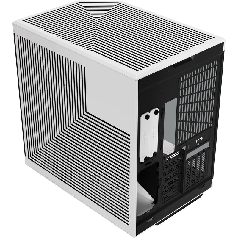 Load image into Gallery viewer, Hyte y70 midi tower behuizing (zwart wit | 2x usb-a | 1x usb-c | tempered glass)