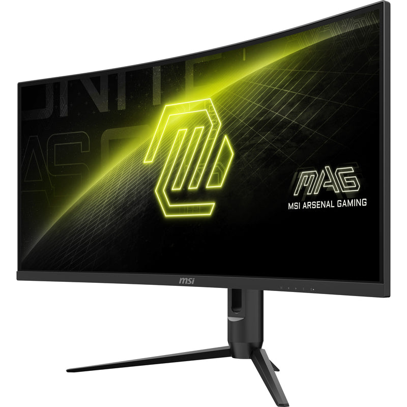 Load image into Gallery viewer, Msi mag 342cqr e2 34 curved ultrawide gaming monitor (zwart, 2x hdmi, displayport, 180 hz)