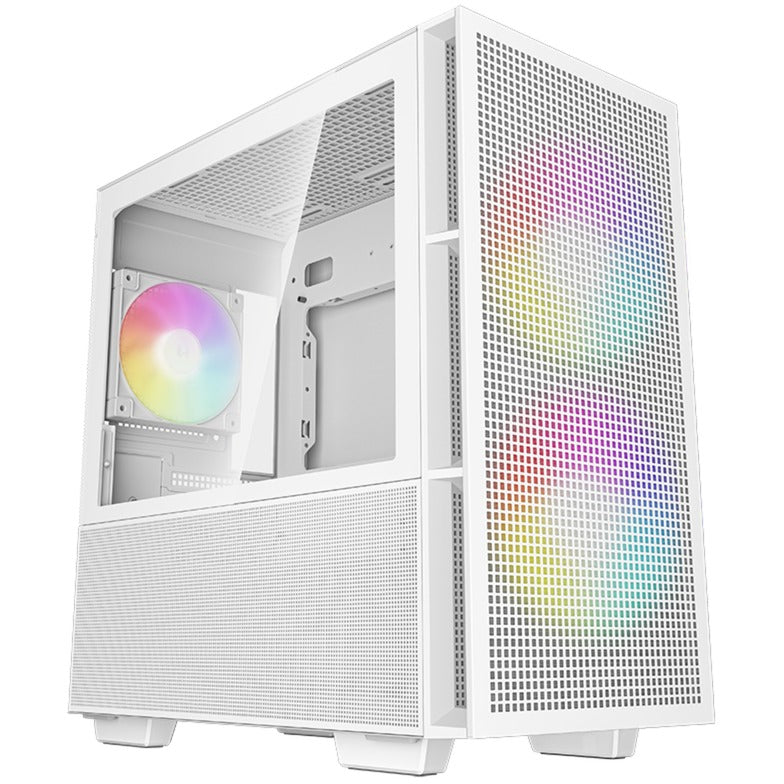 Load image into Gallery viewer, Deepcool ch360 mini tower behuizing (wit | 1x usb-a | 1x usb-c | rgb | window)