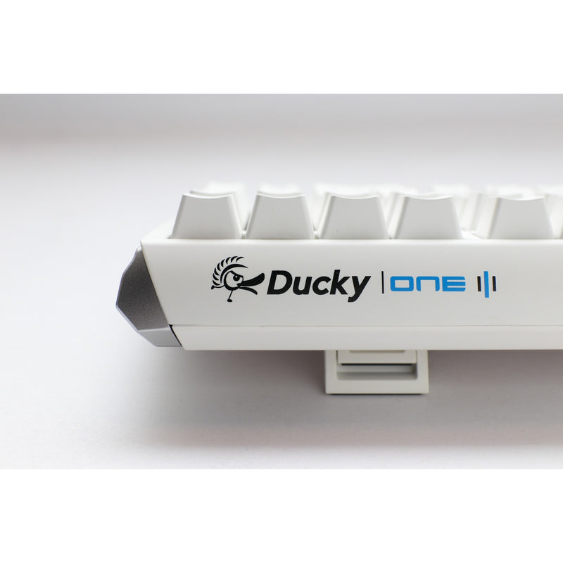 Load image into Gallery viewer, Ducky one 3 classic pure white, toetsenbord (wit, us lay-out, cherry mx blue, rgb led, double-shot pbt, hot-swappable, quack mechanics)