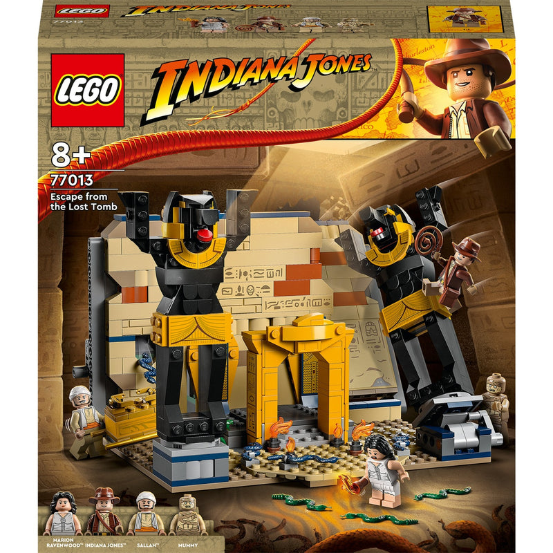 Load image into Gallery viewer, Lego indiana jones 77013 ontsnapping uit de verborgen tombe