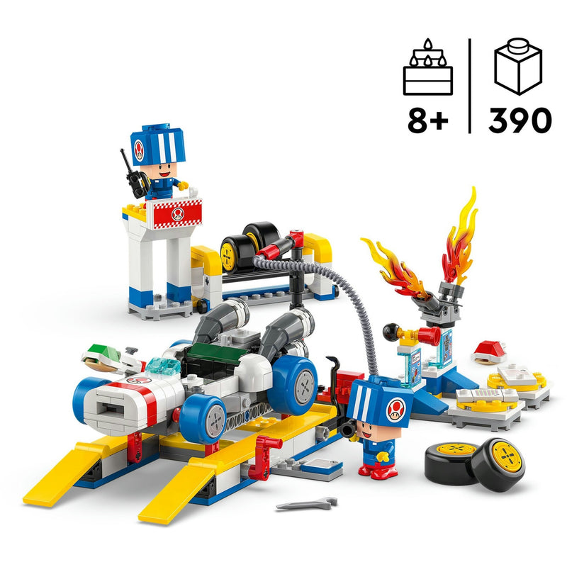 Load image into Gallery viewer, Lego super mario 72035 mario kart toads garage