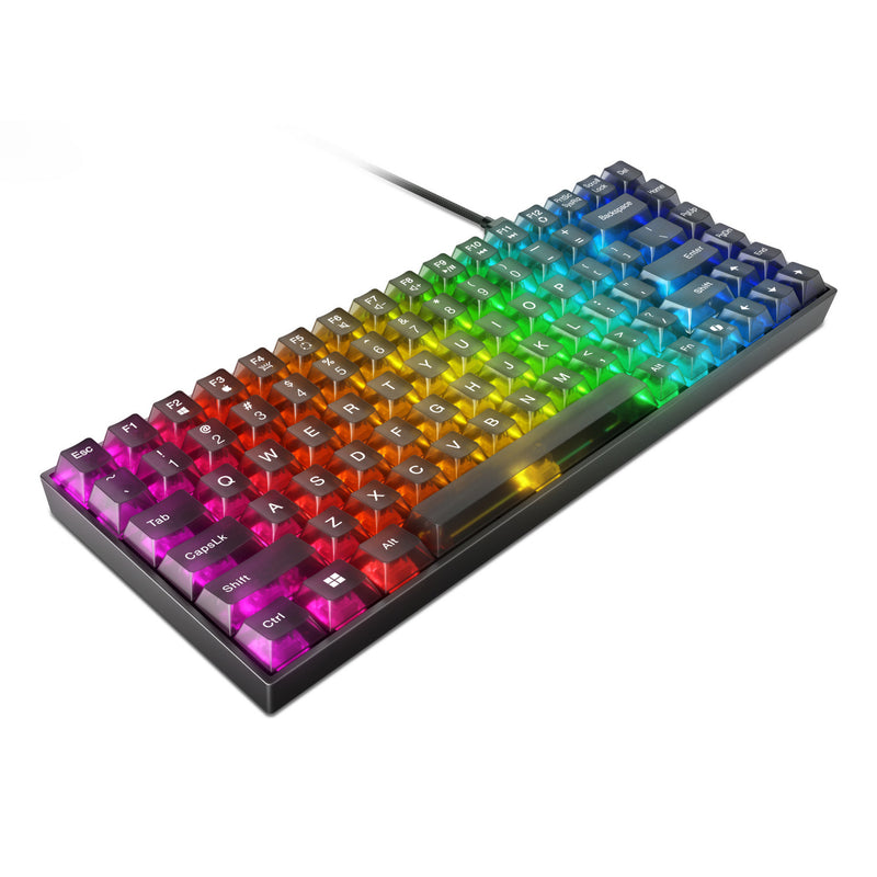 Afbeelding laden in galerijviewer, Lenovo legion k510 mini pro rgb mechanisch gaming toetsenbord (zwart, us lay-out (qwerty), 75%, brown switch, hot swap, usb)