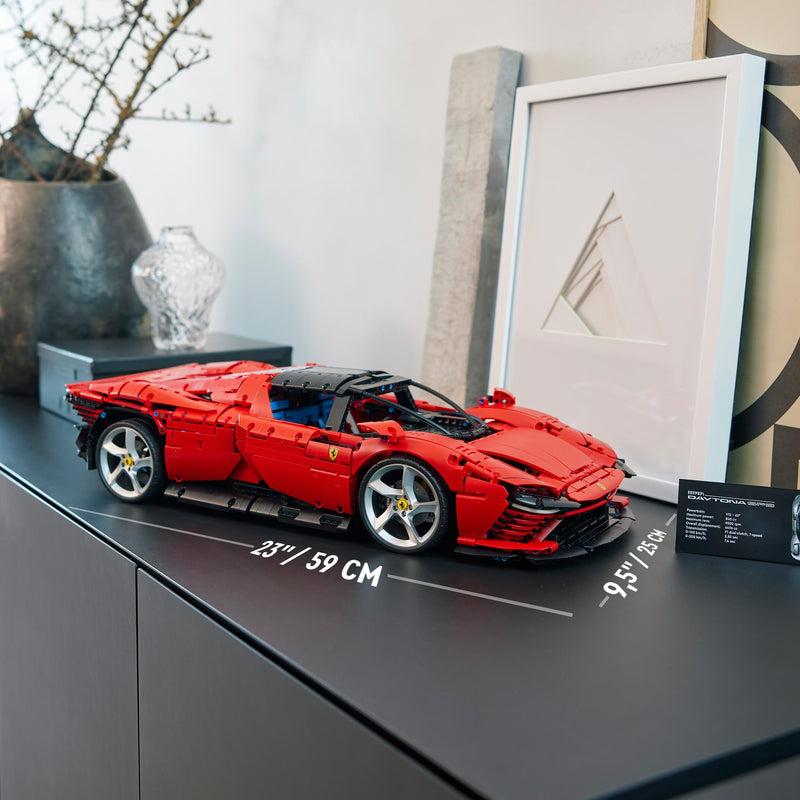 Afbeelding laden in galerijviewer, Lego technic ferrari daytona sp3 raceauto collectible voor volwassenen - 42143