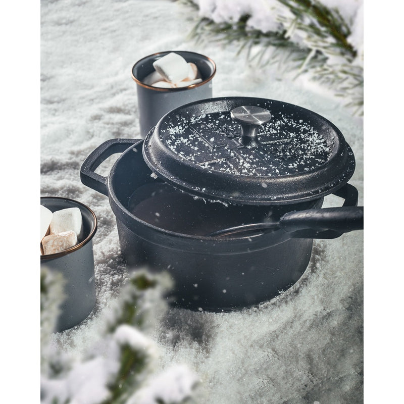 Afbeelding laden in galerijviewer, The windmill bbq pan s bak- braadpan (zwart, ø 20 cm | 2.1 liter)