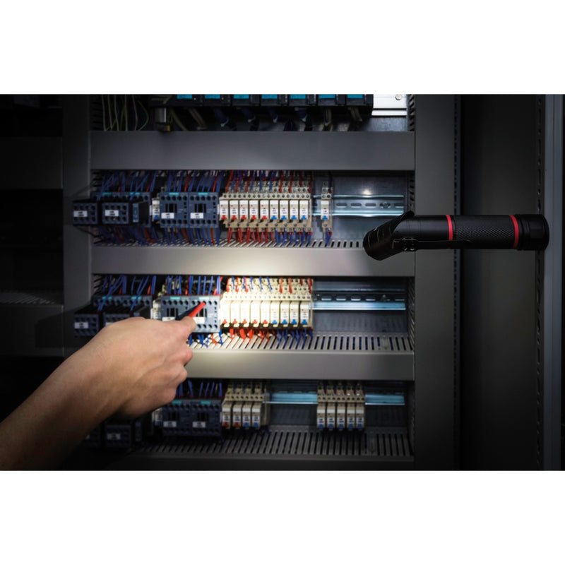 Load image into Gallery viewer, Wiha zaklamp met led, laser en uv-licht (zwart rood)