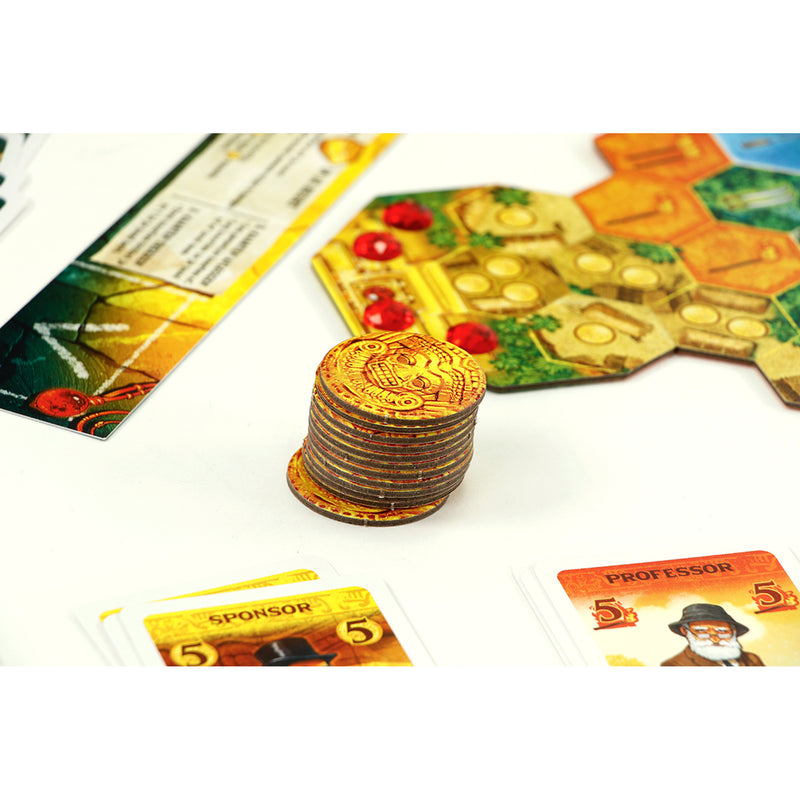 Load image into Gallery viewer, 999games 999 games de zoektocht naar el dorado: de gouden tempels bordspel (nederlands, 2 - 4 spelers, 60 minuten, vanaf 10 jaar)