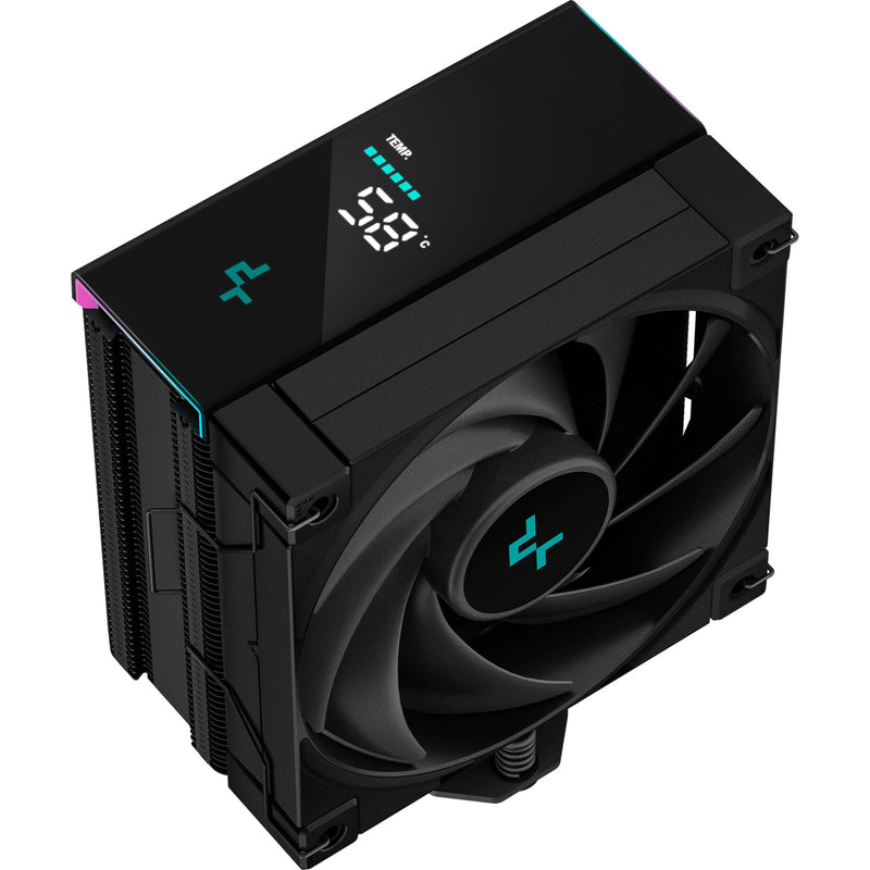 Afbeelding laden in galerijviewer, Deepcool ak400 digital rgb cpu-koeler (zwart, 4-pins pwm fan-connector)
