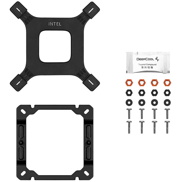 Afbeelding laden in galerijviewer, Deepcool ag400 argb v2 cpu-koeler (zwart)