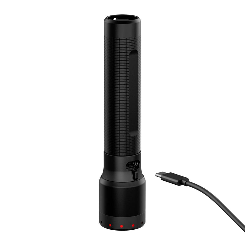Load image into Gallery viewer, Ledlenser p7r zaklamp (zwart, 2000 lm, 6000-7500k)