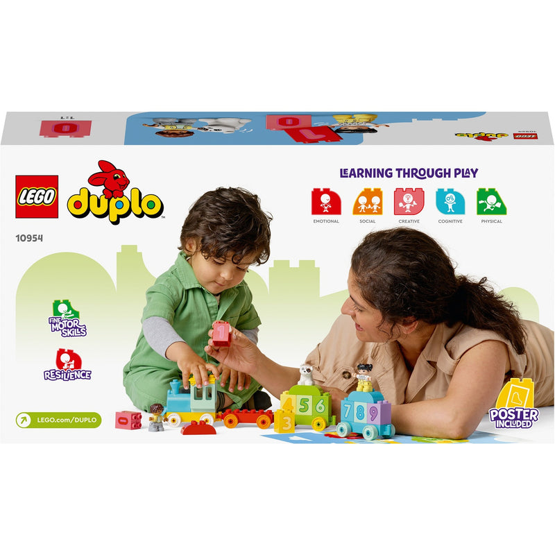 Load image into Gallery viewer, Lego duplo - getallentrein - leren tellen constructiespeelgoed (10954)