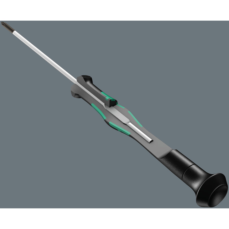 Load image into Gallery viewer, Wera compakt micro 21 esd 1 schroevendraaier (zwart groen, voor elektrische apparaten)
