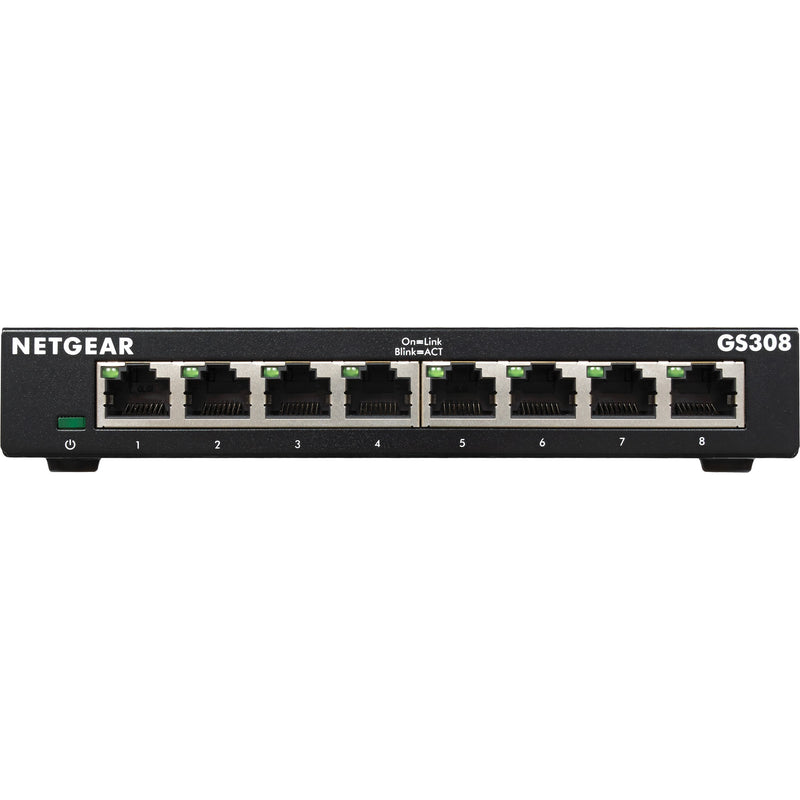 Load image into Gallery viewer, Netgear gs308 switch (zwart)