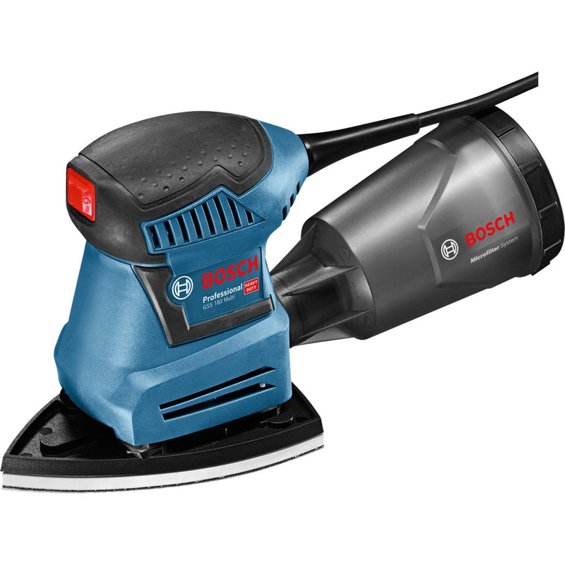 Load image into Gallery viewer, Bosch blauw gss 160-1 a multi 3 in 1 schuurmachine in l-boxx - 06012a2300