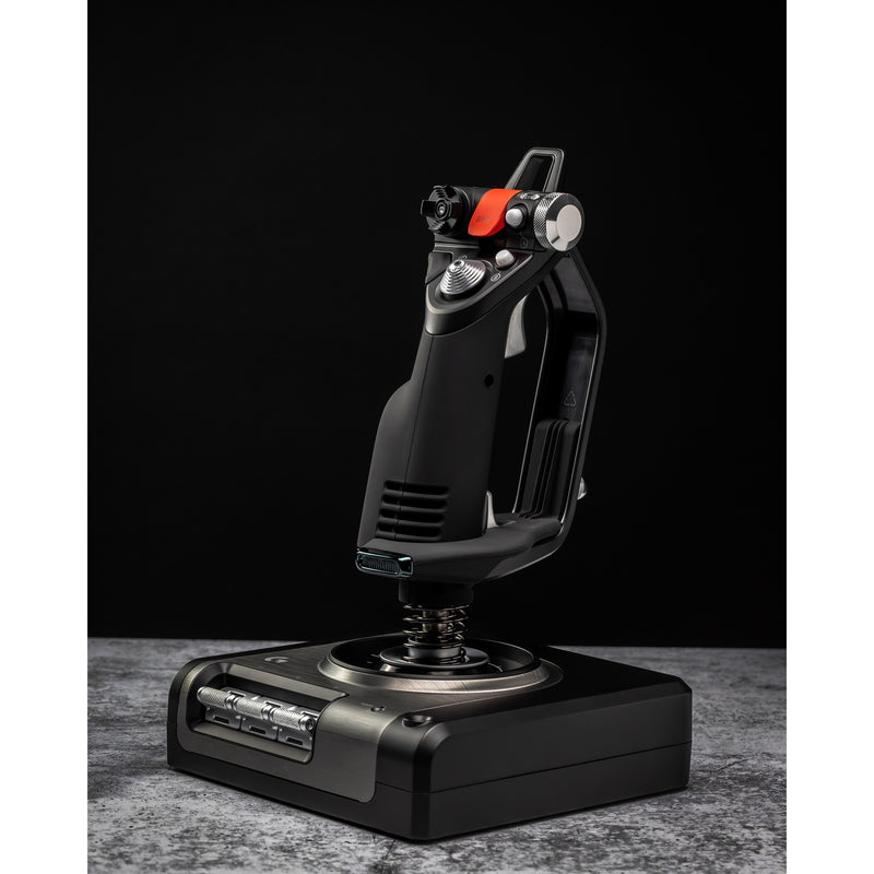 Load image into Gallery viewer, Logitech g saitek x52 pro flight gaming hotas
