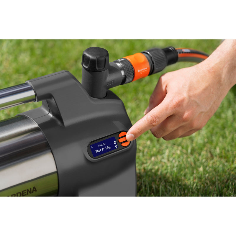 Load image into Gallery viewer, Gardena besproeiingspomp 6300 silentcomfort (donkergrijs roestvrij staal, 1050 watt | bluetooth)