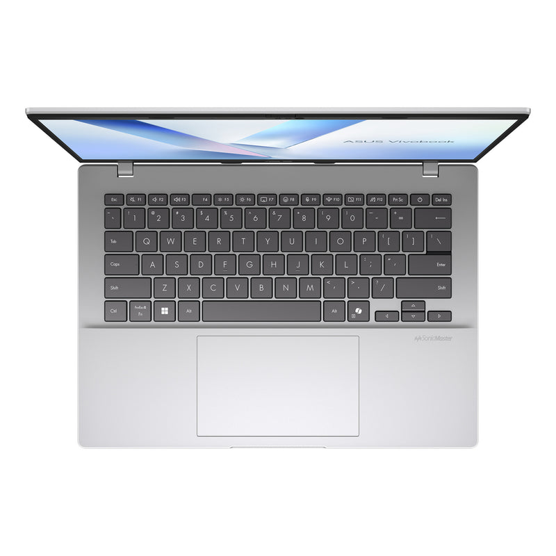 Afbeelding laden in galerijviewer, Asus vivobook 14 m1407ga-ly012w 14 copilot+ laptop (zilver | ryzen 7 445 | radeon 840m | 16 gb | 512 gd ssd)