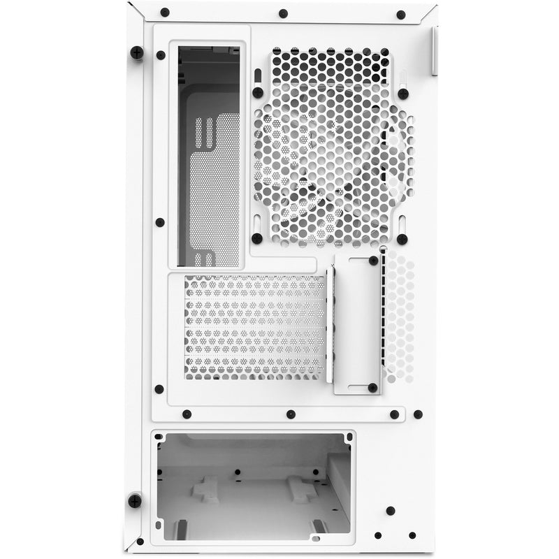 Load image into Gallery viewer, Nzxt h3 flow midi tower behuizing (wit (mat) | 1x usb-a | 1x usb-c | tempered glass)