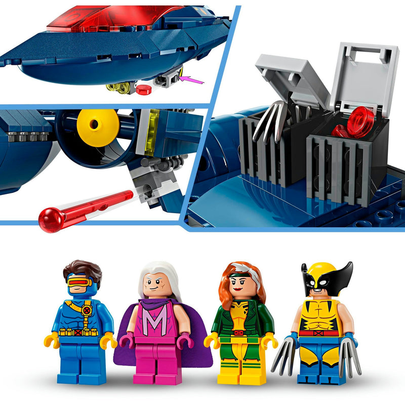 Load image into Gallery viewer, Lego super heroes 76281 x-men x-jet