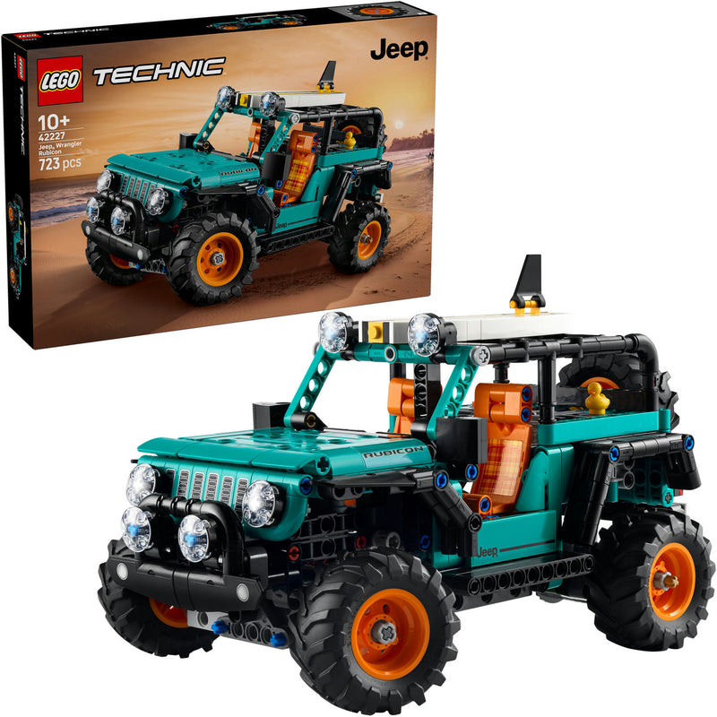 Afbeelding laden in galerijviewer, Lego technic 42227 jeep wrangler rubicon terreinwagen