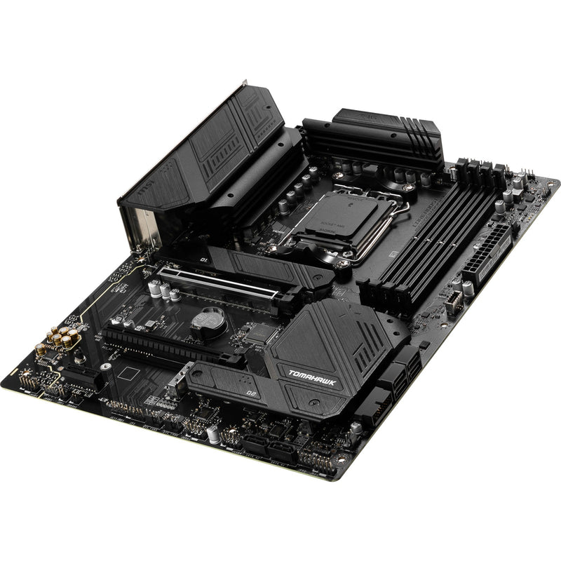 Load image into Gallery viewer, Msi mag b650 tomahawk wifi socket am5 moederbord (zwart, raid, 2.5 gb-lan, wi-fi 6e, bt, sound, atx)