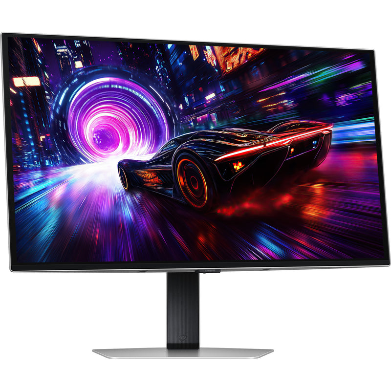 Load image into Gallery viewer, Samsung odyssey oled g8 g81sf 27 4k uhd gaming monitor (zilver, 2x hdmi, displayport, 2x usb-a, usb-b)