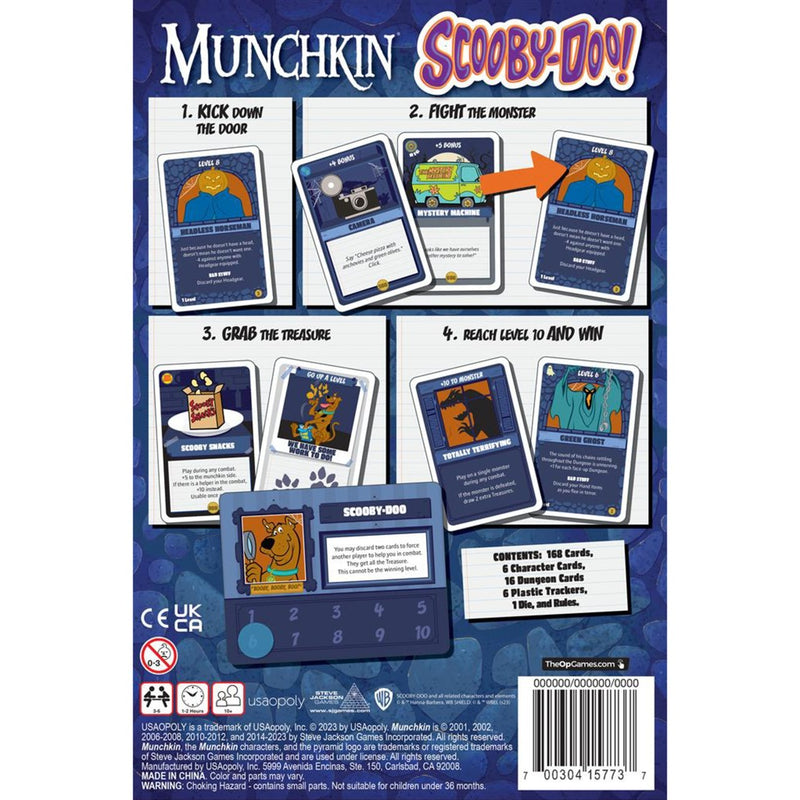 Load image into Gallery viewer, European player network munchkin: scooby-doo kaartspel (engels, 3 - 6 spelers, 60 minuten, vanaf 10 jaar)