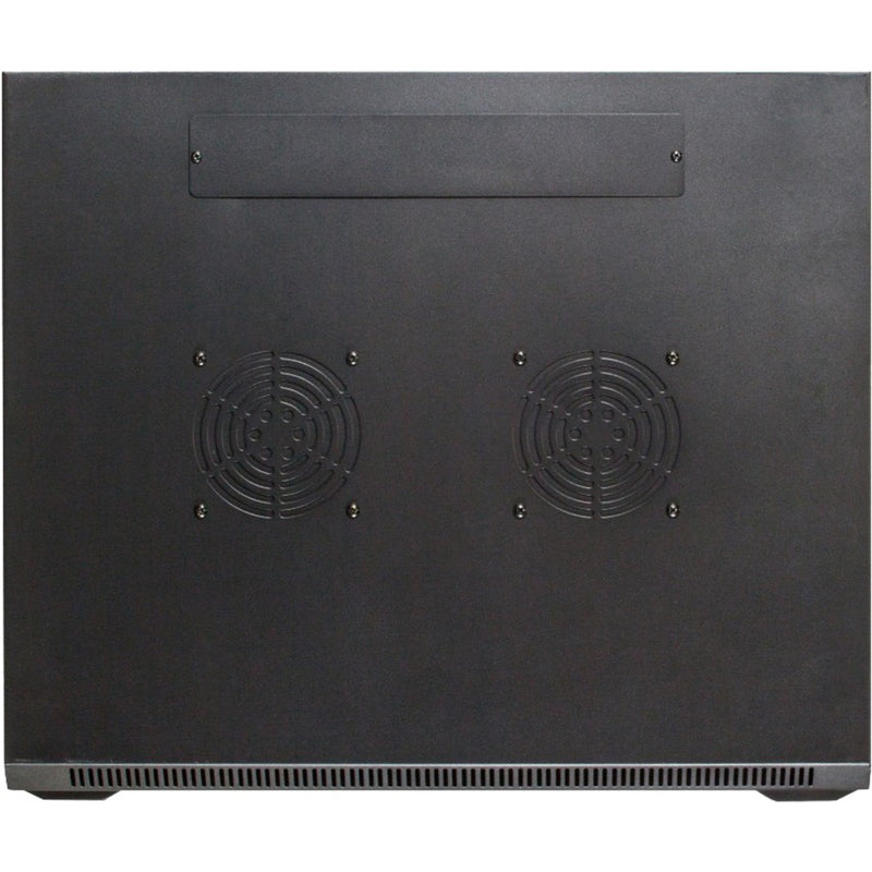 Load image into Gallery viewer, Dsi 12u wandkast met glazen deur - ds6412 server rack (zwart, 600 x 450 x 635mm)