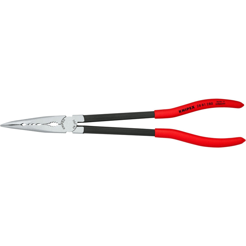 Load image into Gallery viewer, Knipex montagetang gebogen 2881280 grijptang (rood zwart)