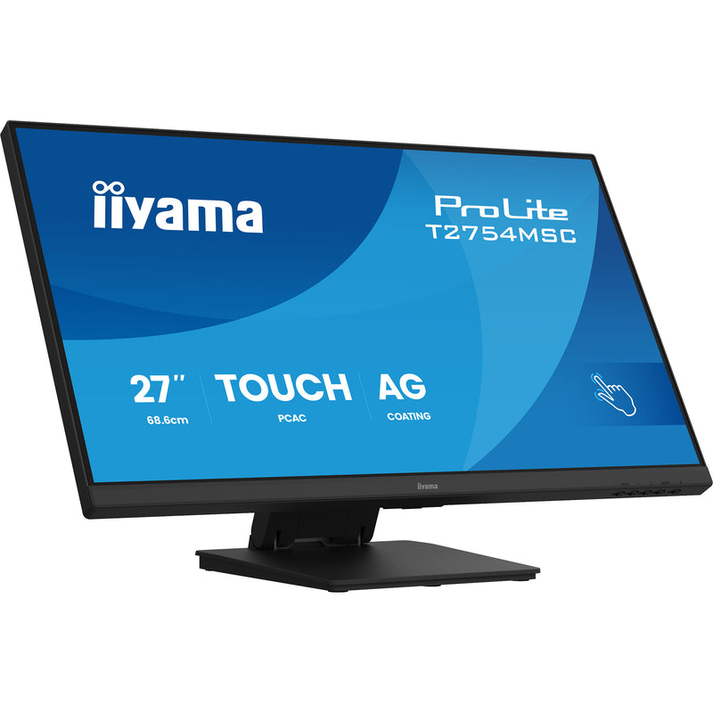 Load image into Gallery viewer, Iiyama prolite t2754msc-b2ag 27 touchscreen monitor (zwart (mat), touch, vga, hdmi, audio, usb)