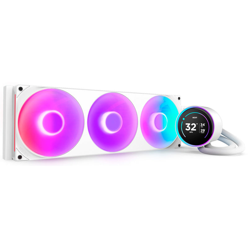 Load image into Gallery viewer, Nzxt kraken elite 420 rgb waterkoeling (wit)