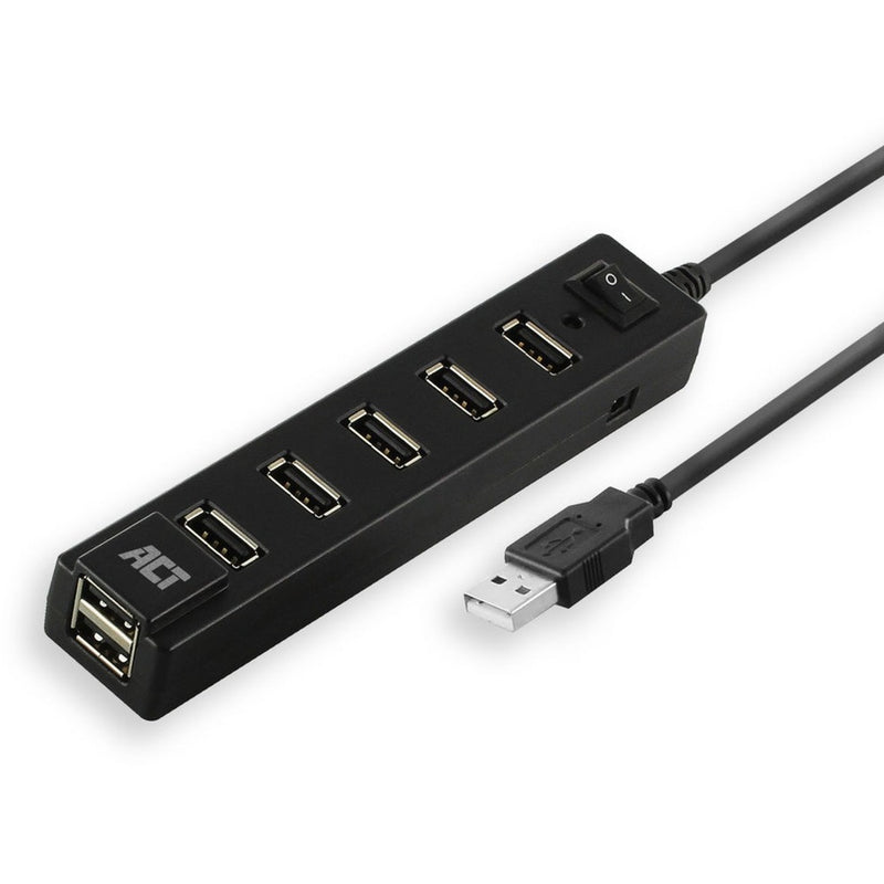 Load image into Gallery viewer, Act usb-hub ac6215 zwart