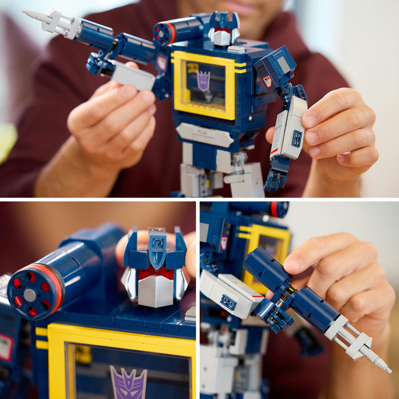 Load image into Gallery viewer, Lego icons - transformers: soundwave constructiespeelgoed (10358)