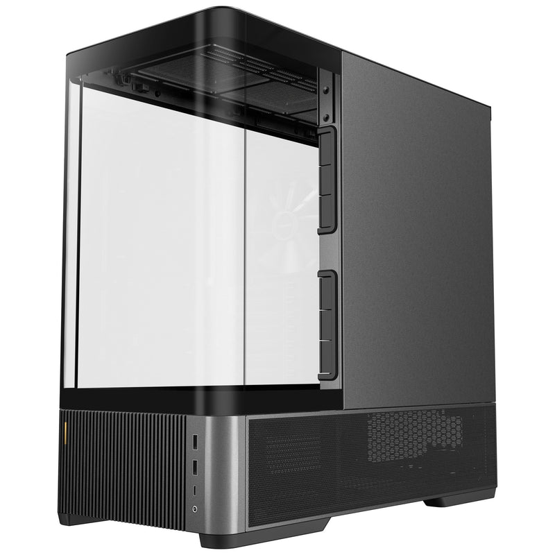 Load image into Gallery viewer, Antec c6 curve air midi tower behuizing (zwart | 2x usb-a | 1x usb-c | tempered glass)