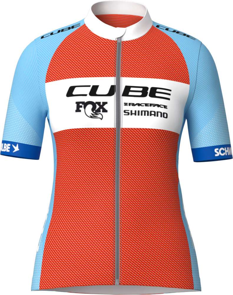 Load image into Gallery viewer, Cube road xc x factory racing - women's jersey