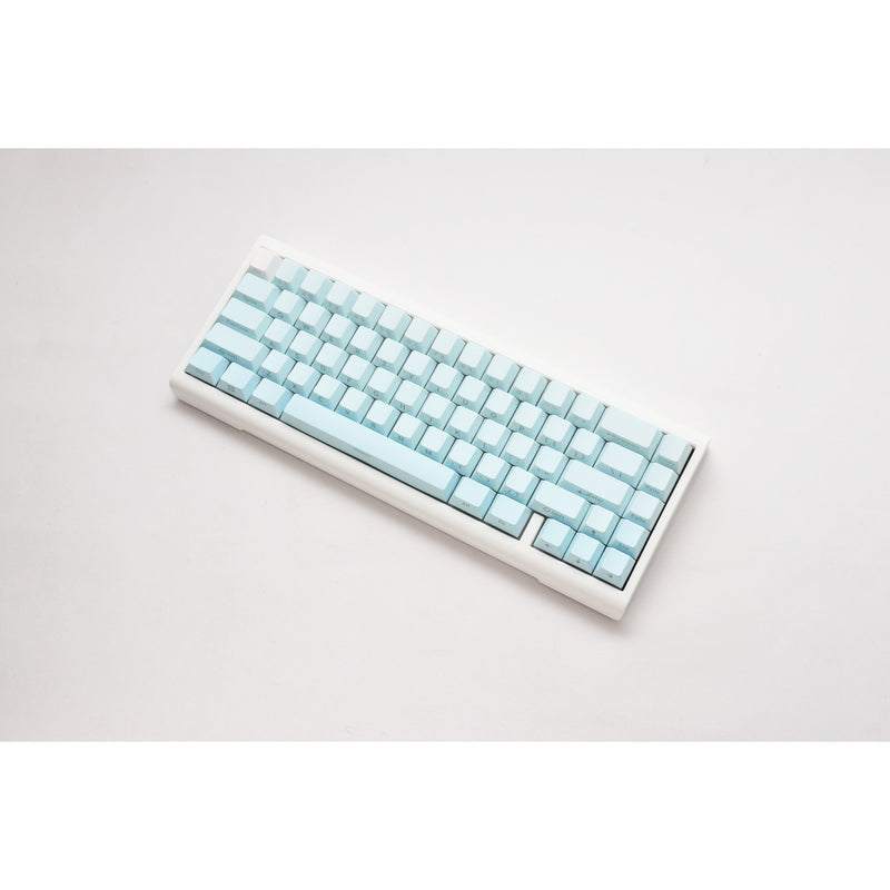 Load image into Gallery viewer, Ducky projectd tinker 65 - pom edition met qmk via, toetsenbord (lichtblauw wit, us lay-out, kailh box cream pro, rgb led, double-shot pbt, hot-swappable pom, gasket mount, 65%)