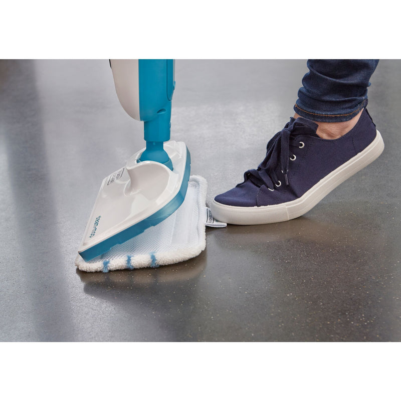 Afbeelding laden in galerijviewer, Black+decker fsmh13e10-qs 1300w 10-in-1 steam-mop met accessoires stoomreiniger (wit)
