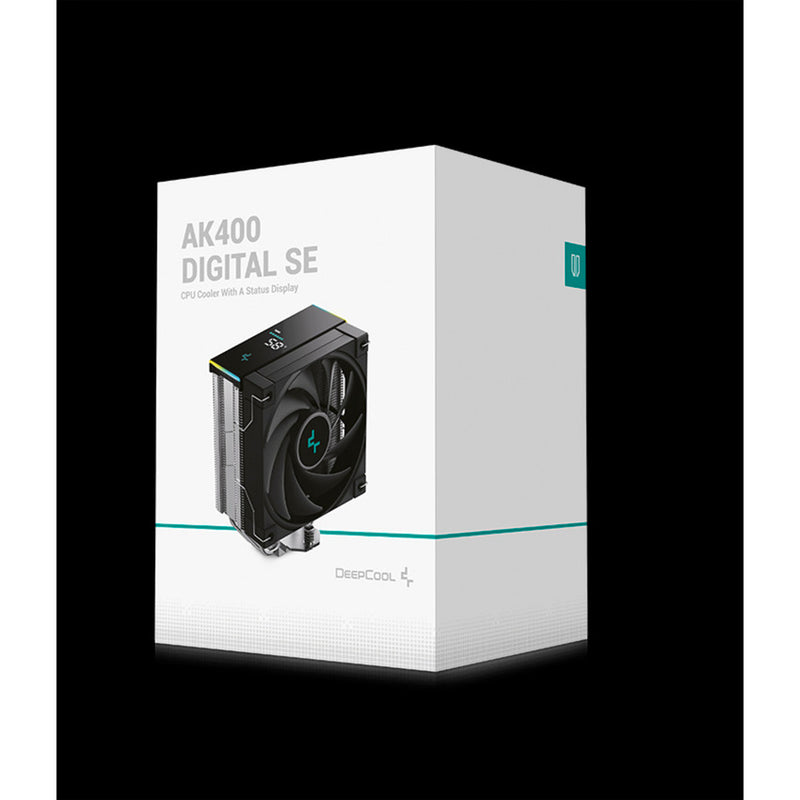 Afbeelding laden in galerijviewer, Deepcool ak400 digital se rgb cpu-koeler (zwart)