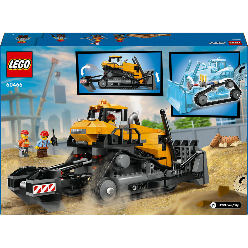 Load image into Gallery viewer, Lego city 60466 gele bulldozer