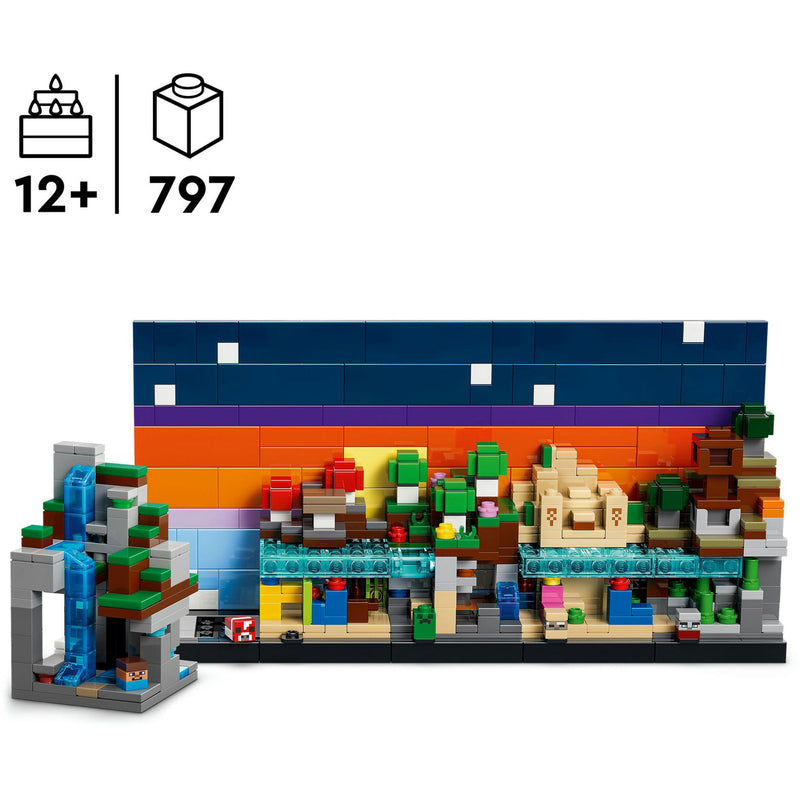 Load image into Gallery viewer, Lego minecraft 21589 minibiomen