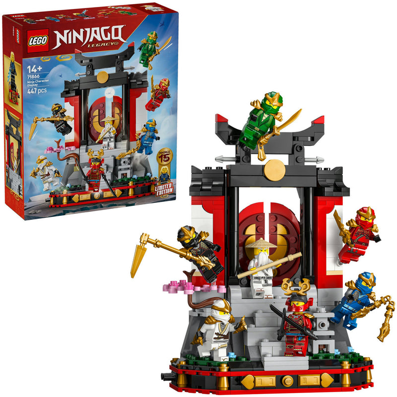 Load image into Gallery viewer, Lego ninjago 71866 15-jarig jubileum: display met ninjapersonages