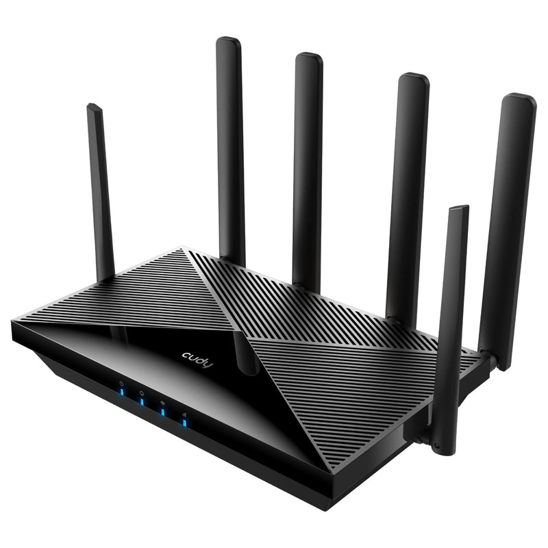 Load image into Gallery viewer, Cudy ac1200 wi-fi 4g lte-cat6 gigabit mesh router (zwart, mesh, app, 2x nano sim-slot)