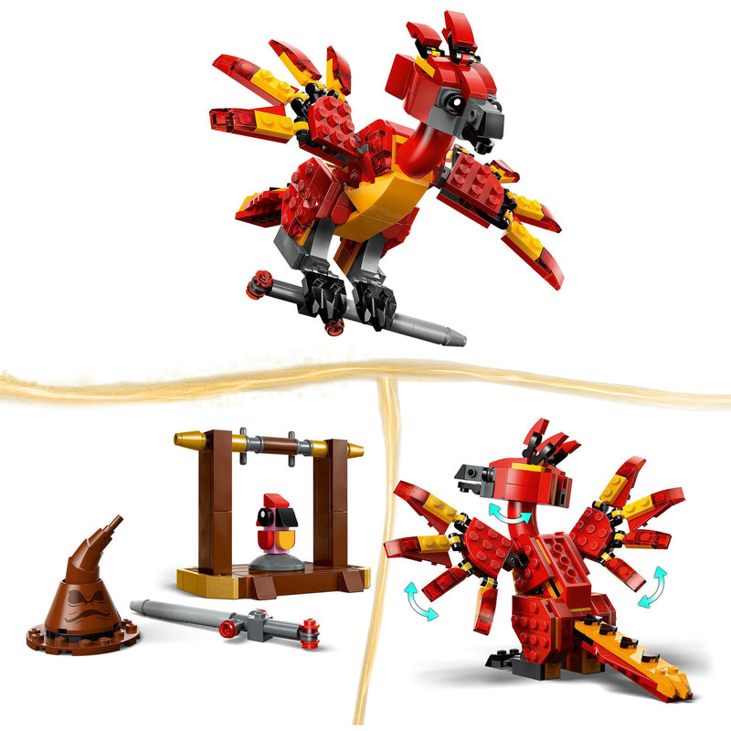 Afbeelding laden in galerijviewer, Lego harry potter - felix: de feniks van perkamentus constructiespeelgoed (76448)