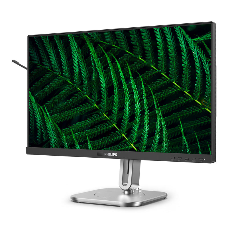 Load image into Gallery viewer, Philips 24b2g5301 23.8 monitor (zilver zwart, vga, hdmi, displayport, usb-c, lan, audio, 100 hz)